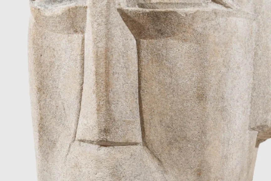 Tête aux yeux de plomb