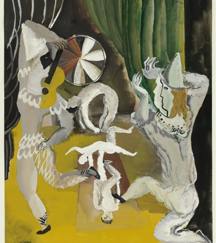 Au cirque, Ossip zadkine 