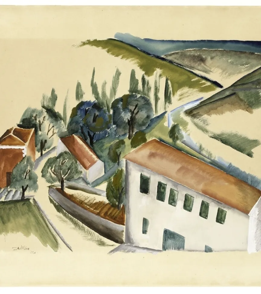Village, Ossip Zadkine 