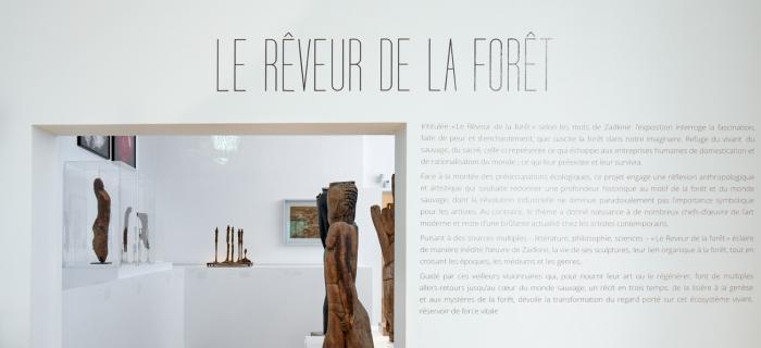 Le Rêveur de la forêt, sept 19 - fév 20, musée Zadkine, Paris, photo R. Chipault