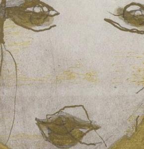 Marisa Merz (1926-2019), Untitled, undated. Mixed materials on rice paper. Paris, private collection. Courtesy of Saint Honoré Art Consulting, Paris. © Marisa Merz/Merz Fondazione / Adagp, Paris 2021